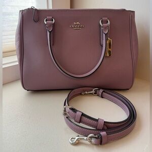 Coach Lavender Top Handle and Crossbody